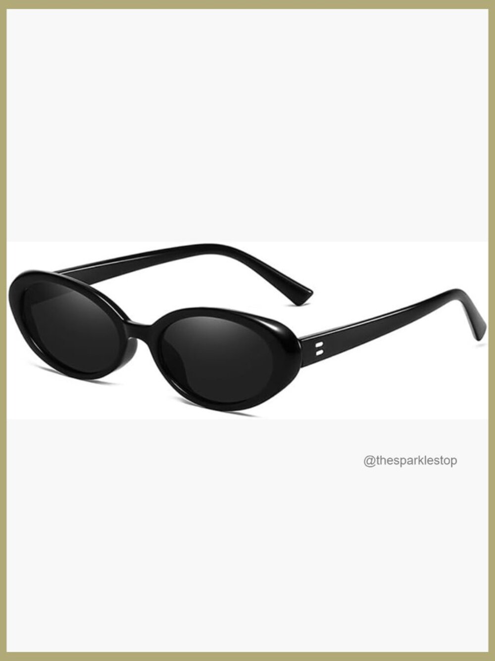 Retro Cat Eye Sunglasses with UV400 Protection, Plastic Frame